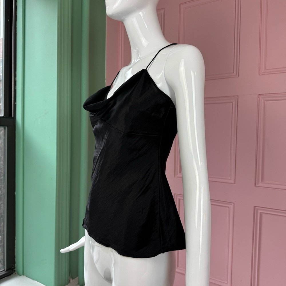 John Galliano cowl neck tank